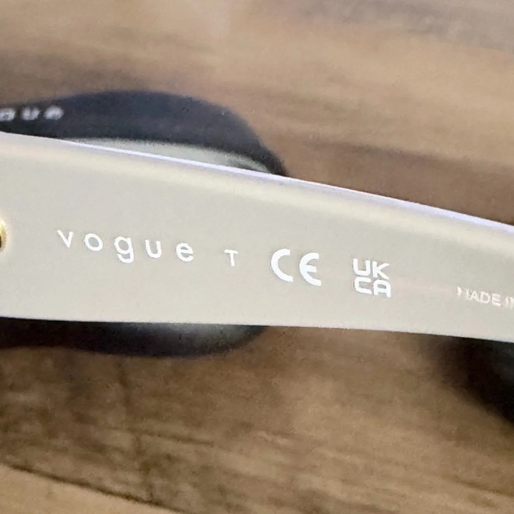 Vogue Eyewear VO5482 Transparent Grey & White Glasses – Like New!